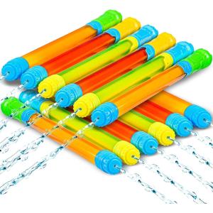 JOYIN 12 Pack Water Soaker Bulk, 16.5” Summer Blasters Squirt Guns for Kids Outdoor Swimming Pool, Backyard, Beach Game Water Fighting Play Toys