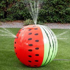 JOYIN Inflatable Sprinkler for Kids, Huge Watermelon Jumbo Sprinkler, 35.5” Water Sprinkler for Kids Outdoor Play, Toddler Sprinkler for Kid Summer Water Party Backyard Outside Games Activities