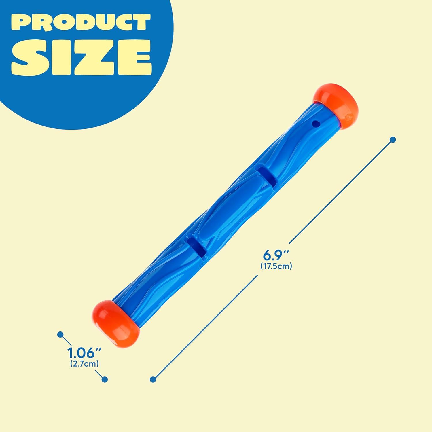 imageJOYIN Diving Sticks Pool Toys 8 Pcs Underwater Training Pool Dive Stick for Kids Colorful Swimming Toy Sinking Throwing Sticks for Kids Gifts Summer Swim Training Water Fun Pool GamesSticks