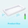 JOYIN 3-Pack Inflatable Serving Bars Cooler – Inflatable Cooler Ice Buffet Salad Serving Trays with Drain Plug, Food Drink Holder for Indoor Outdoor Summer Picnic Beach Pool Luau Party