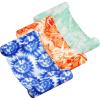 Sloosh 3 Pack 4-in-1 Inflatable Pool Floats – Water Hammock Lounges, Multi-Purpose Swimming Pool Accessories (Saddle, Lounge Chair, Drifter) for Pool, Lake, Outdoor, Beach(Green/Blue/Orange)