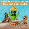 JOYIN 43″ Inflatable Cactus Cooler with Sombrero Hat for Fiesta, Cinco de Mayo Party Supplies, Inflatable Party Cooler, Pool Party Decoration