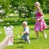 JOYIN 2 Packs Duck Bunny Bubble Wands with 2 Bottle of Bubble Solution (50ml) for Kids & Toddlers, Outdoor Party Supplies, Weddings, Gifts, Summer Toy, Easter