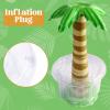 JOYIN 2 Packs Inflatable Palm Tree Cooler, 31.5″ Hawaiian Inflatable Cooler Palm Tree Decor, Party Decoration Party Supplies for Pool Party, Luau Party and Hawaiian Party