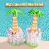 JOYIN 2 Packs Inflatable Palm Tree Cooler, 31.5″ Hawaiian Inflatable Cooler Palm Tree Decor, Party Decoration Party Supplies for Pool Party, Luau Party and Hawaiian Party
